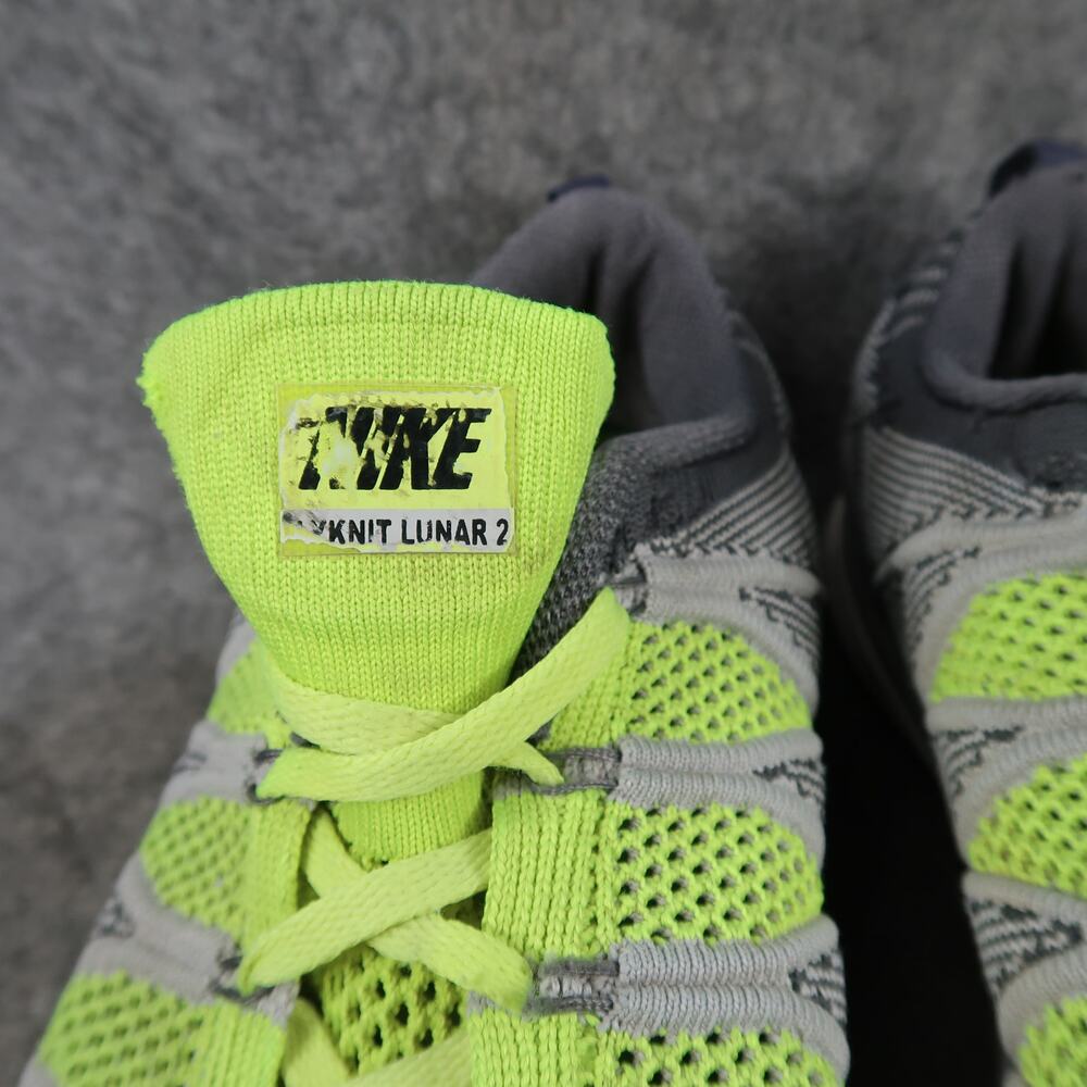 Nike Shoes Mens 10 Athletic Trainers Flyknit Lunar 2 Running Sneakers Sport Gym - Picture 4 of 14